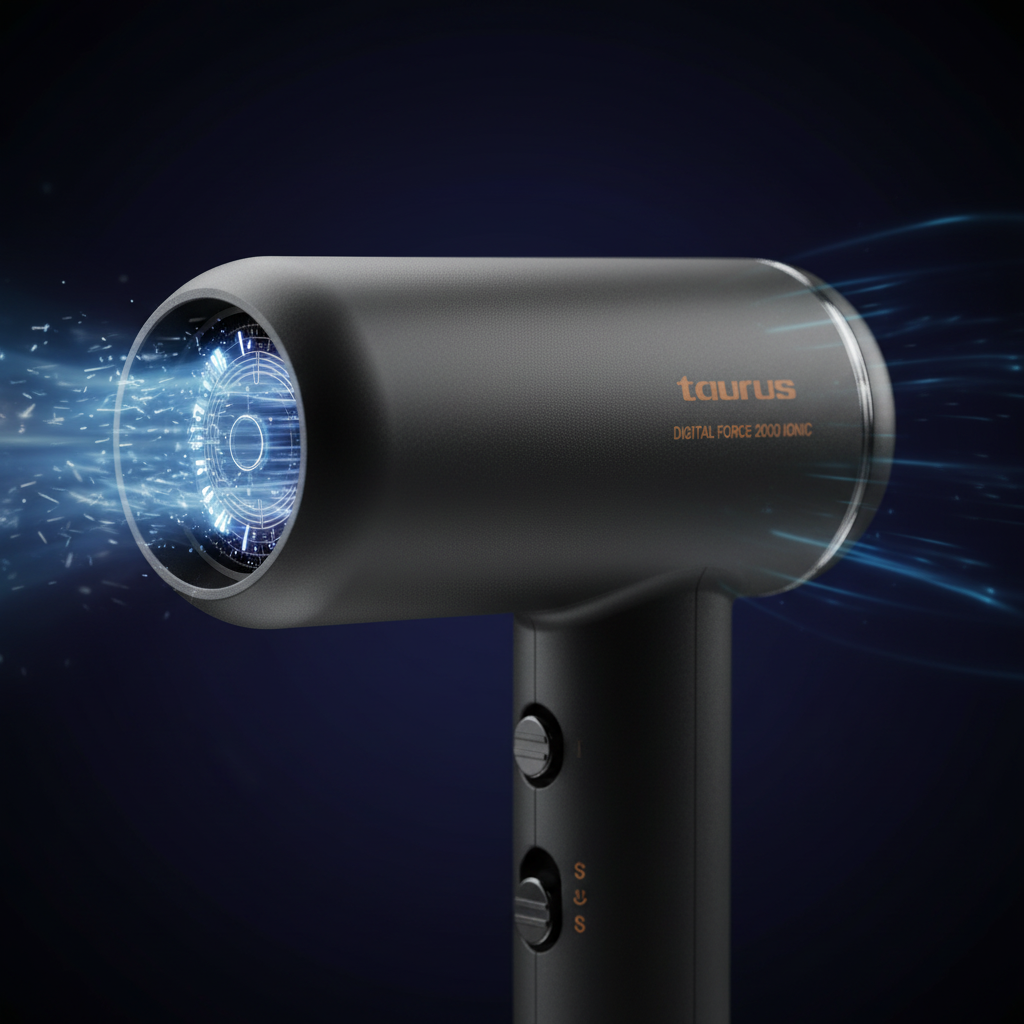 Hairdryer Taurus Digital Force 2000 Ionic-0